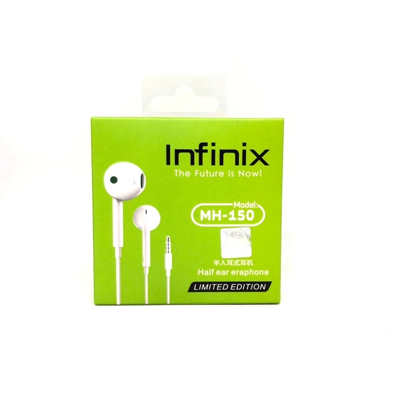 ready stok Headset Handsfree Infinix MH-150 earphone infinix Smart 5/Hot 8/Hot 8 Play/Hot 9/Hot 9 Play