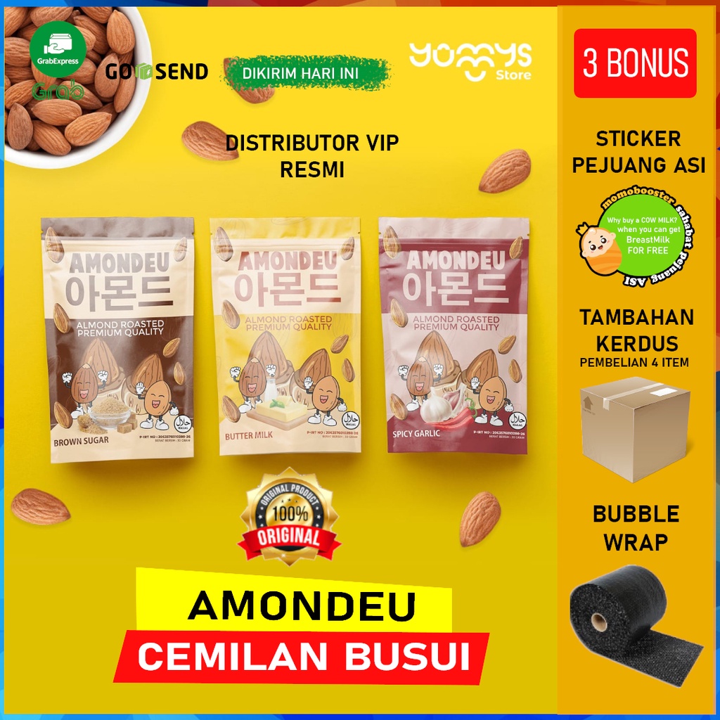 [FAVORIT] AMONDEU KOREAN ALMOND ROASTED ALMOM