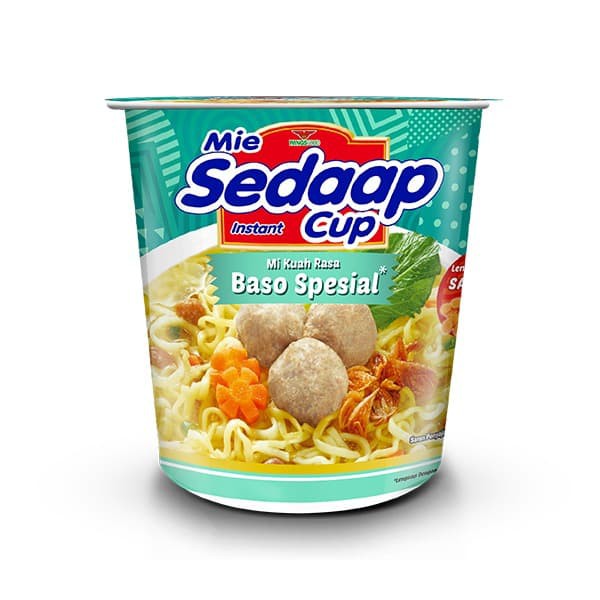 

Mie Sedap Cup Rasa Baso Spesial 81 gr Mie Sedap Instant