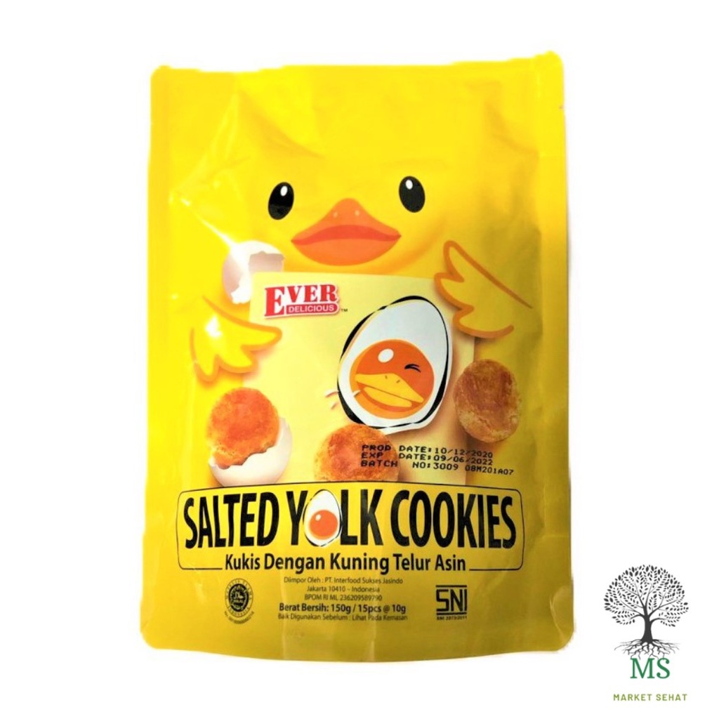 

Cookies Salted Egg Yolk Ever Delicious | Kue Kering Telur Asin