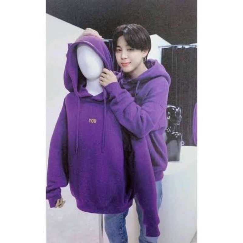 HOODIE BTS JIMIN YOU NEVER WALK ALONE