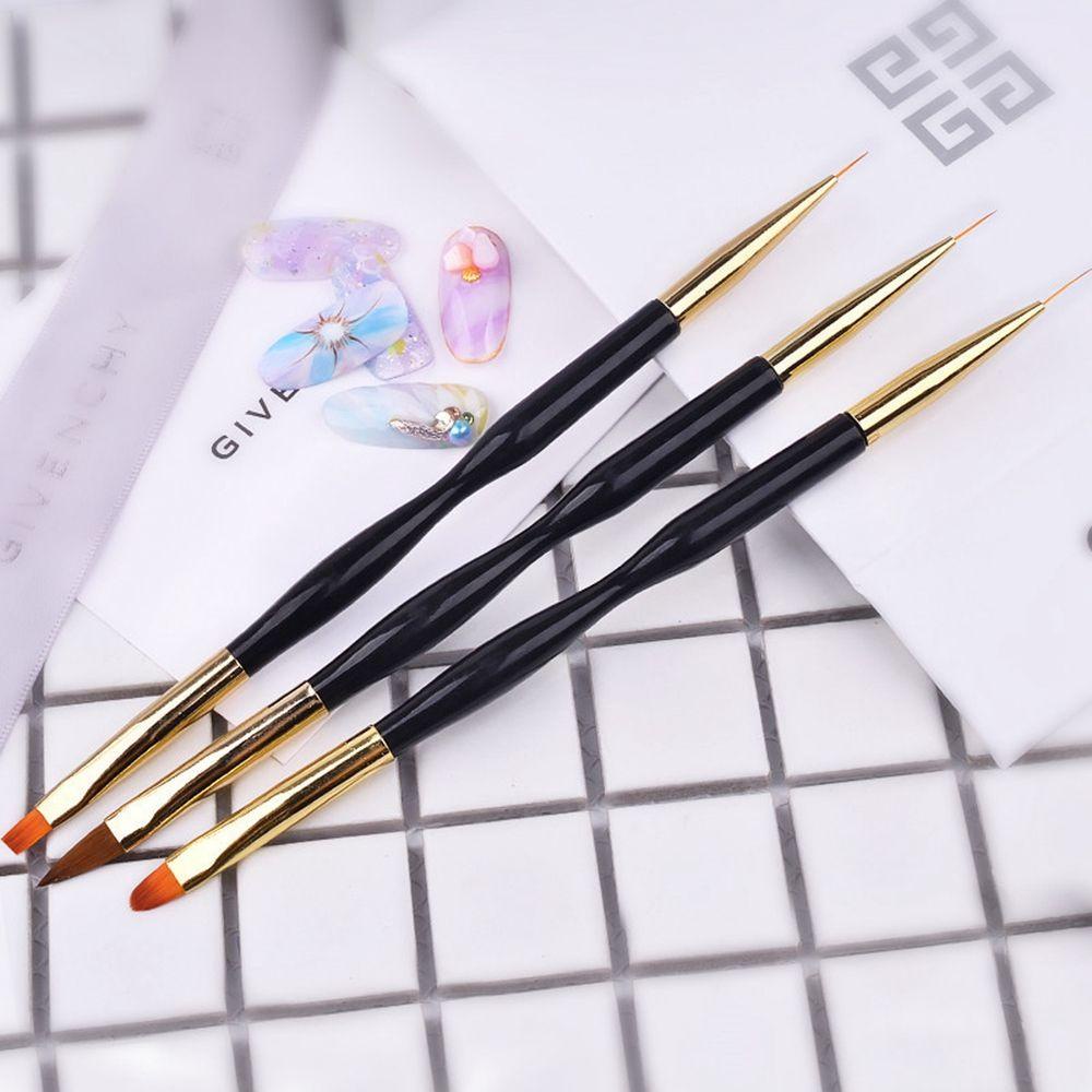 Preva 1PC Brush Pen Liner Untuk Gambar Hiasan Nail Art Akrilik DIY