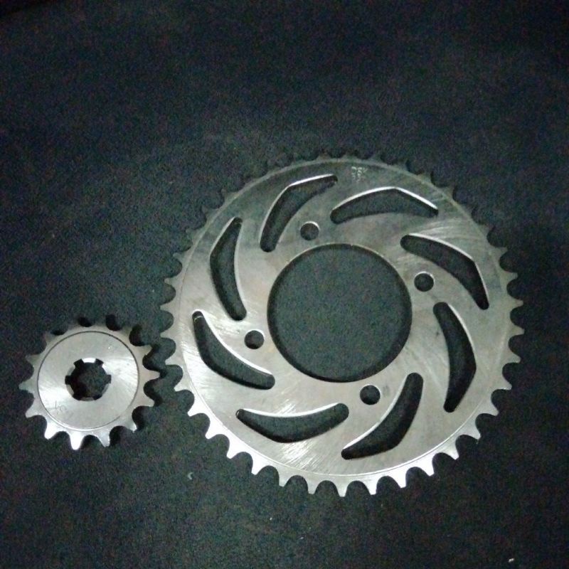 Gear Set depan+belakang Motor Yamaha Rxking Rx King F1ZR Vega Jupiter Z F1 Force 1 F1z Fiz R Zr Fizr