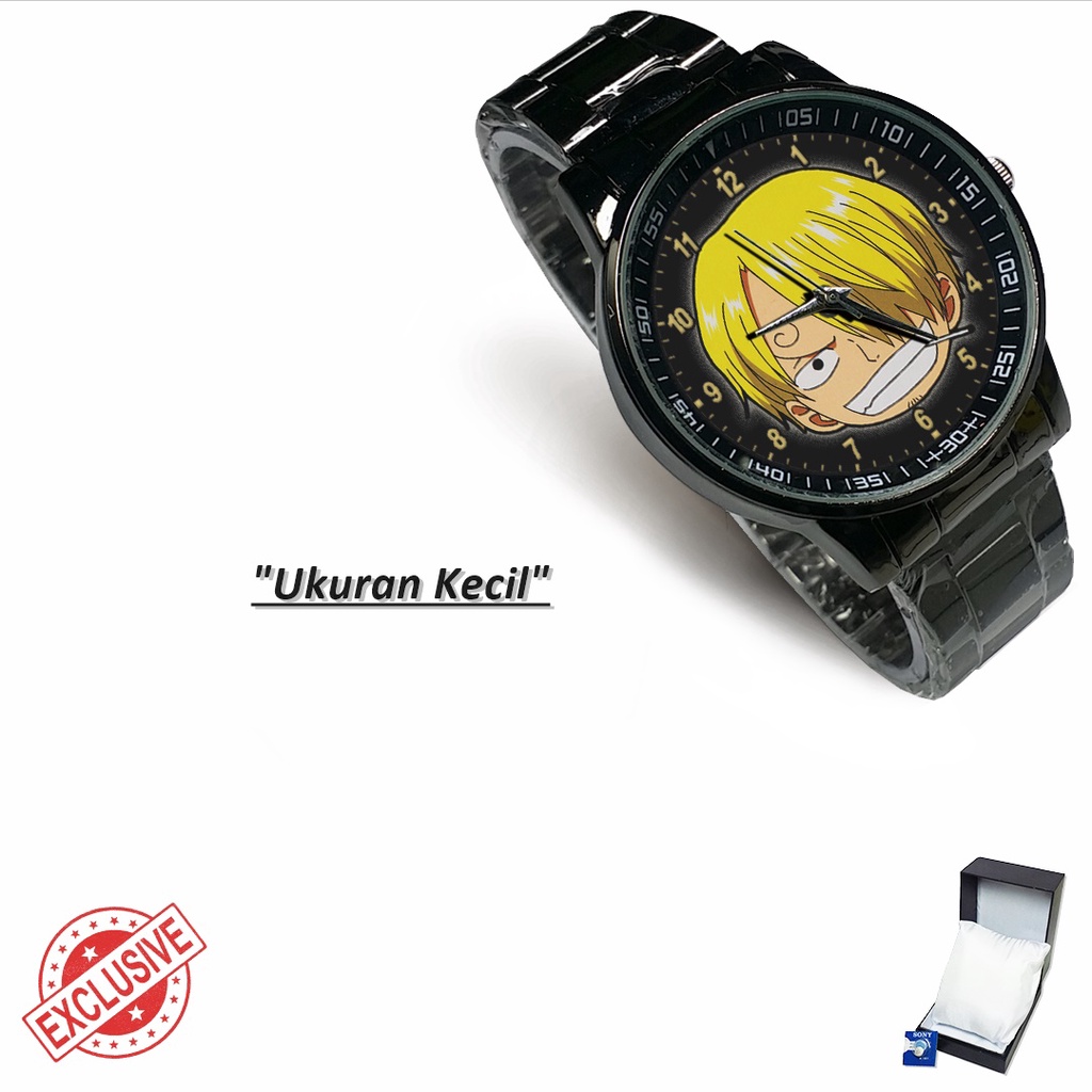 Jam Tangan Rantai Couple ONE PIECE MOTIF 1 (Special)