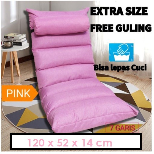 Ready Stok ! Lazy sofa / sofa tatami/ kursi lesehan /sofa extra size portable/ kursi lantai sanderan