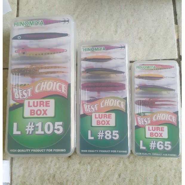 box lure hinomiya / kotak lure