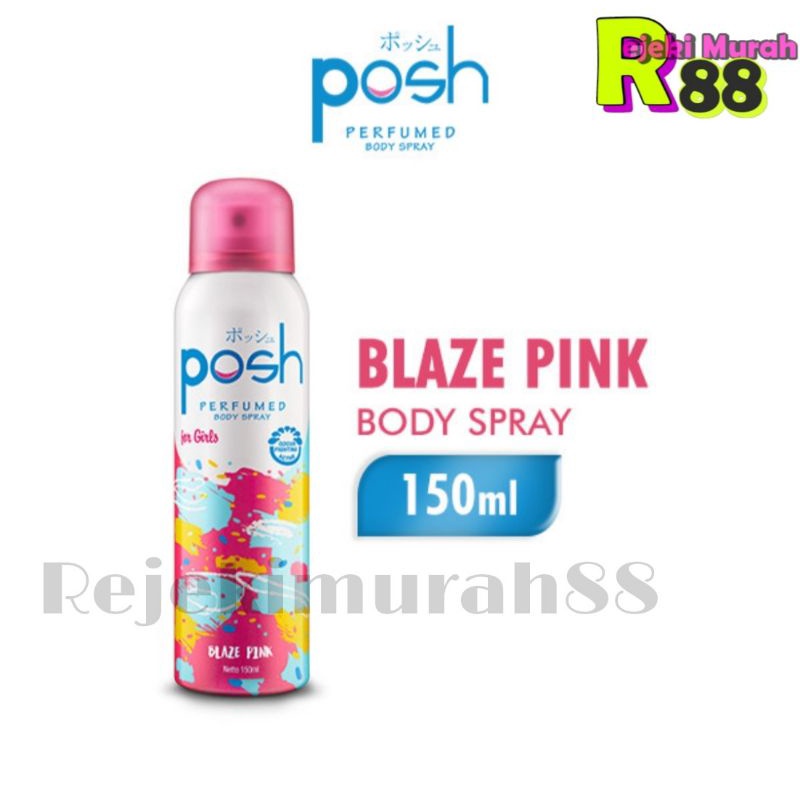 Posh Perfumed Body Spray Blaze Pink 150ml