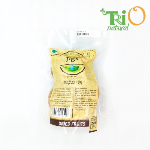 

Trio Natural Figs Dried 225 gram