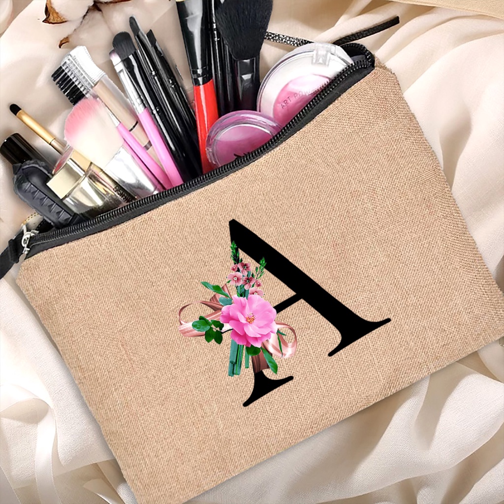 Tas make up tas kosmetik portable anti air pouch gantung barang besar karakter