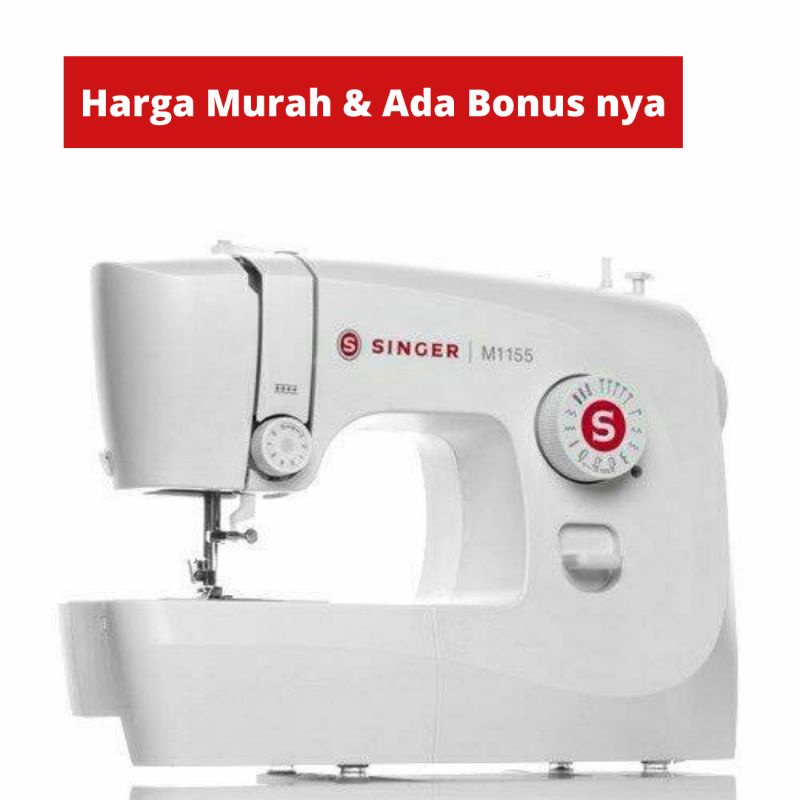 Mesin Jahit Portable / Mesin Jahit SINGER M1155 / Mesin Jahit Portable SINGER Terbaru