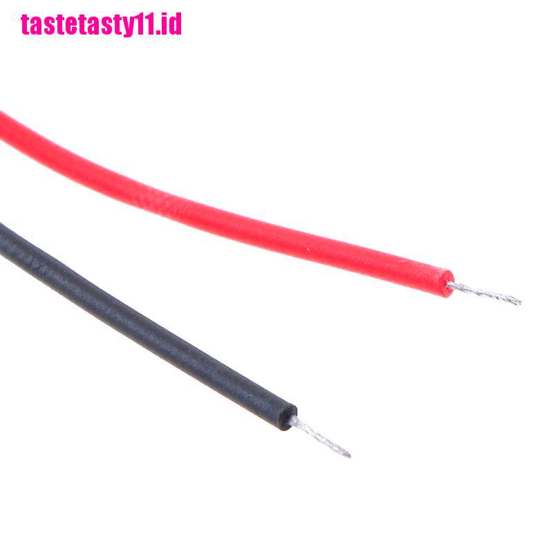 20 Pcs Konektor 2 Pin male female jst plug Kabel 22 awg wire Untuk rc