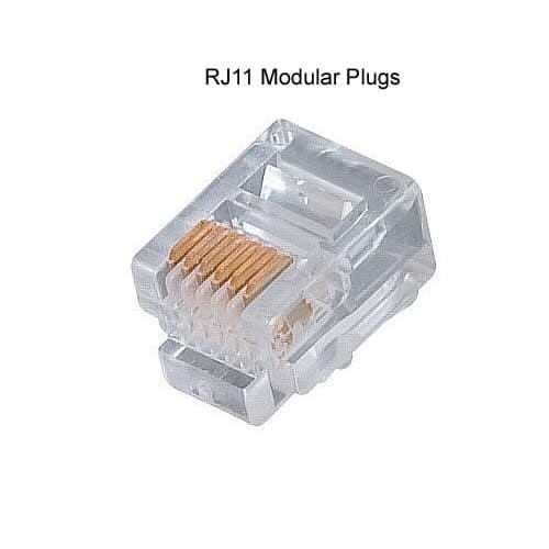 Pin RG 11 / RJ 11 (Isi 100/Pack)