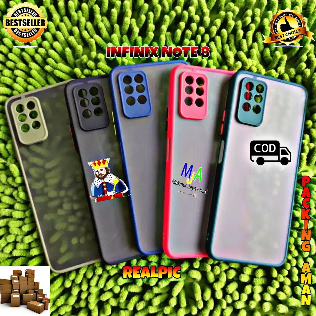 SOFTCASE INFINIX NOTE 8 - CASE MATTE FULL COLOUR MY CHOICE BUMPER CASE PELINDUNG KAMERA