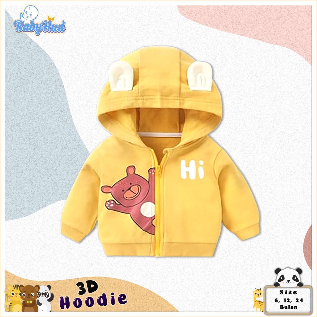 Sweater Hodie Baby Hud 3d