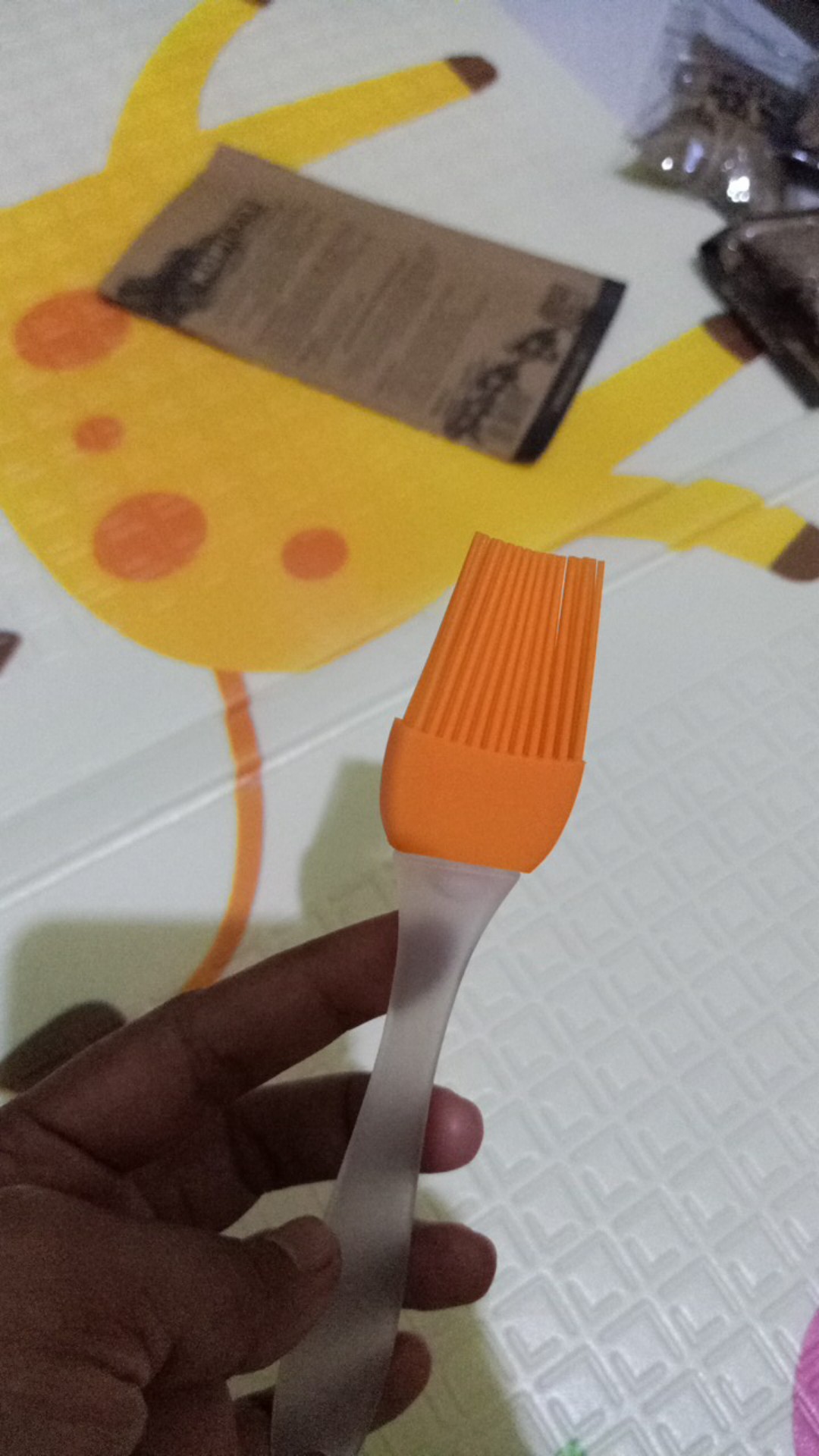 Kuas Silikon Roti/mentega/barbeque Silicone Brush