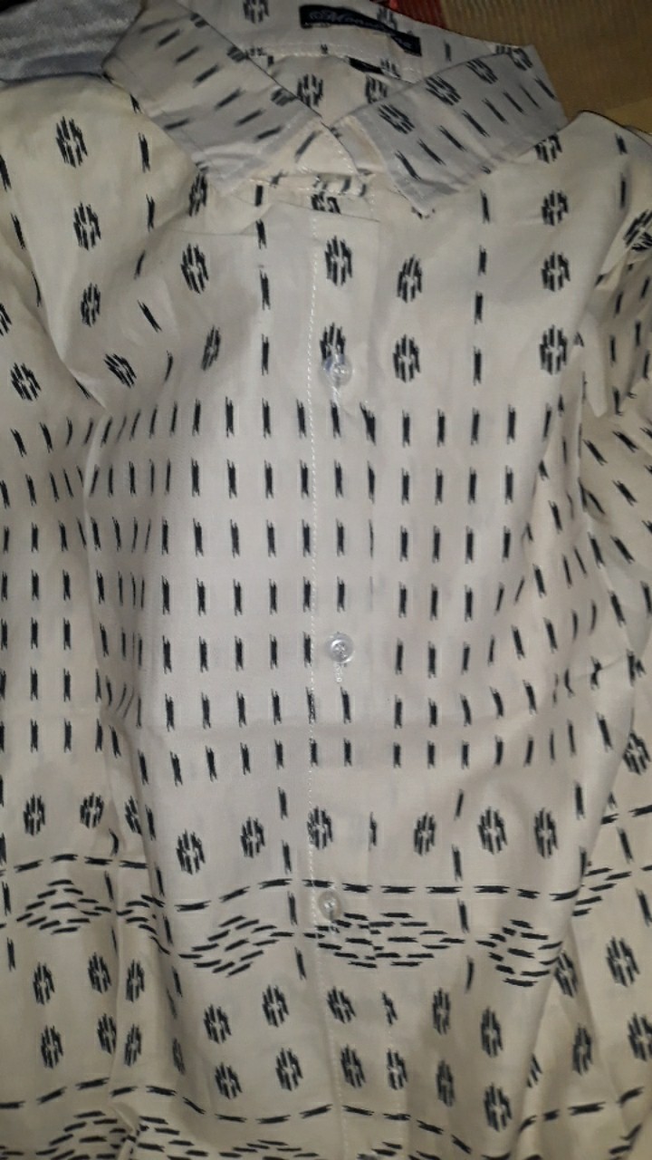 Monellina 06271 Kemeja Batik Oversize Wanita Lengan Panjang