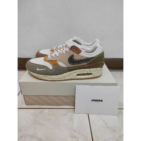 Air Max 1 Wabi Sabi Premium US 11.5W Atmos Pairs (nego aja)