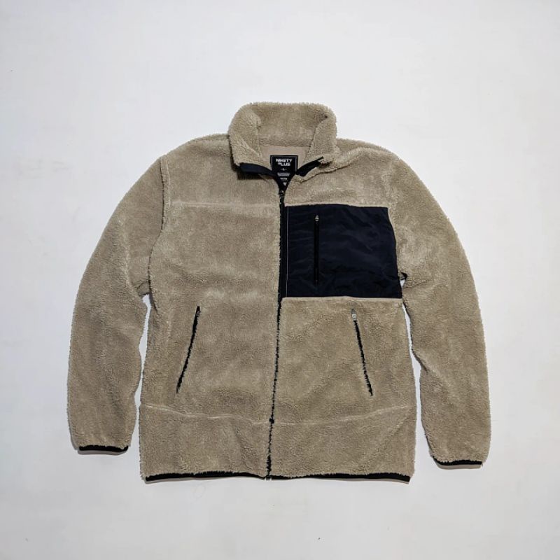 fleece jacket second sherpa jacket sangat mulus not patagonia