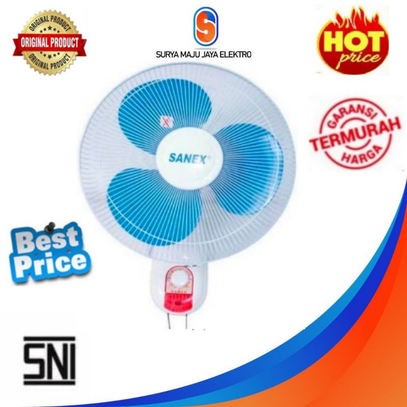 Kipas angin dinding sanex 16 inch