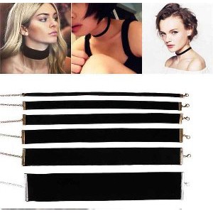[Promo] Aksesoris Kalung Choker Strap 15mm   1086 Berkualitas