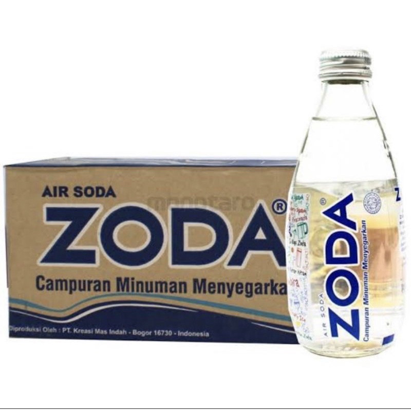 

zoda air soda botol 250ml