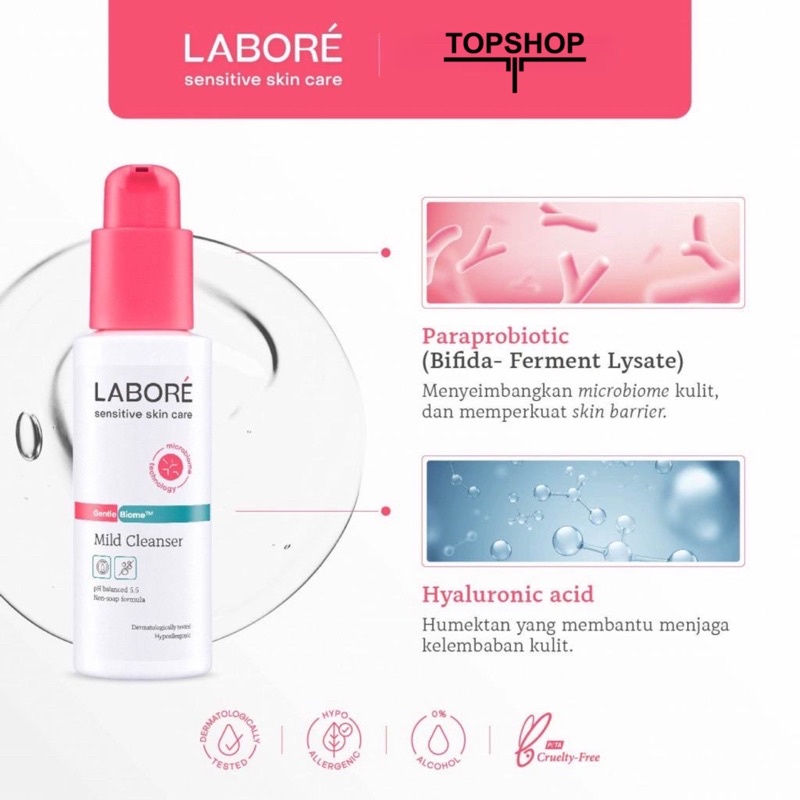 Labore Sensitive Skin Care Gentle Biome Mild Cleanser