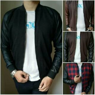 500 Model Jaket Kulit Casual Pria Gratis Terbaru
