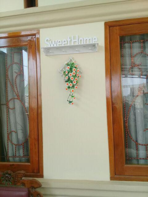 C5 Bunga Alganos/bunga Plastik/bunga Gantung/bunga Sintetis/bunga Hiasan/bunga Dekorasi/paket Bunga