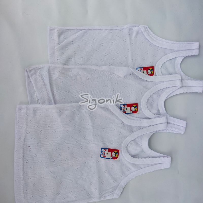 Singlet Anak Cewek Cowok Power Kids S M L XL XXL 0 Bulan Sampai 10 Tahun Batita Balita Paud TK SD