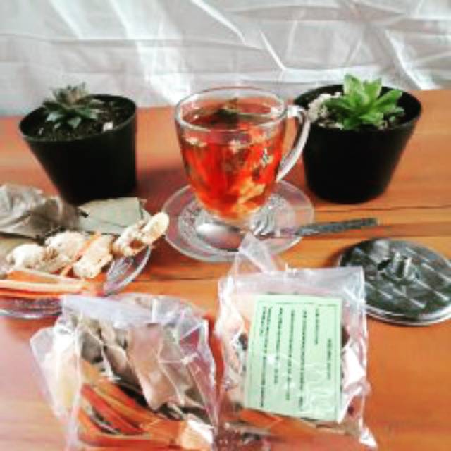 

Wedang uwuh kemasan medium eceran