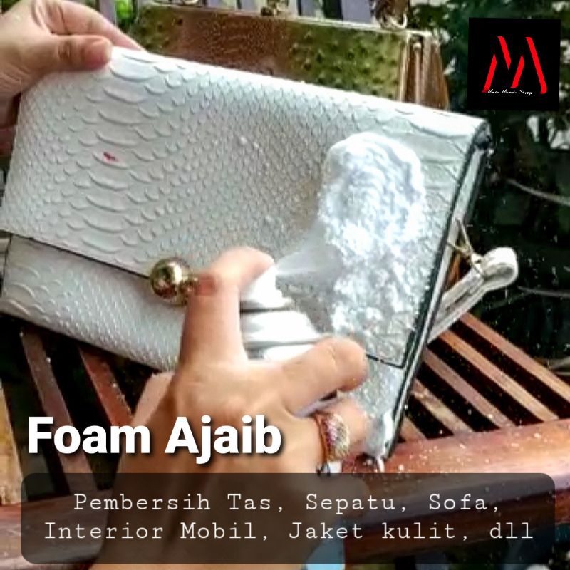 Pembersih Tas / Sepatu / Sofa / Interior / Foam Ajaib Pembersih Serbaguna / MJ Multi Cleaner