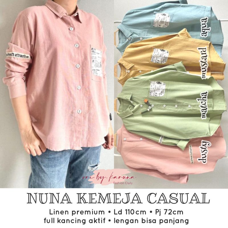 NUNA KEMEJA CASUAL