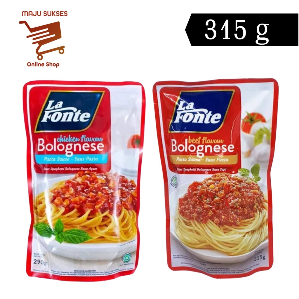 

La Fonte Saus Pasta Bolognese 315g Rasa Ayam / Sapi