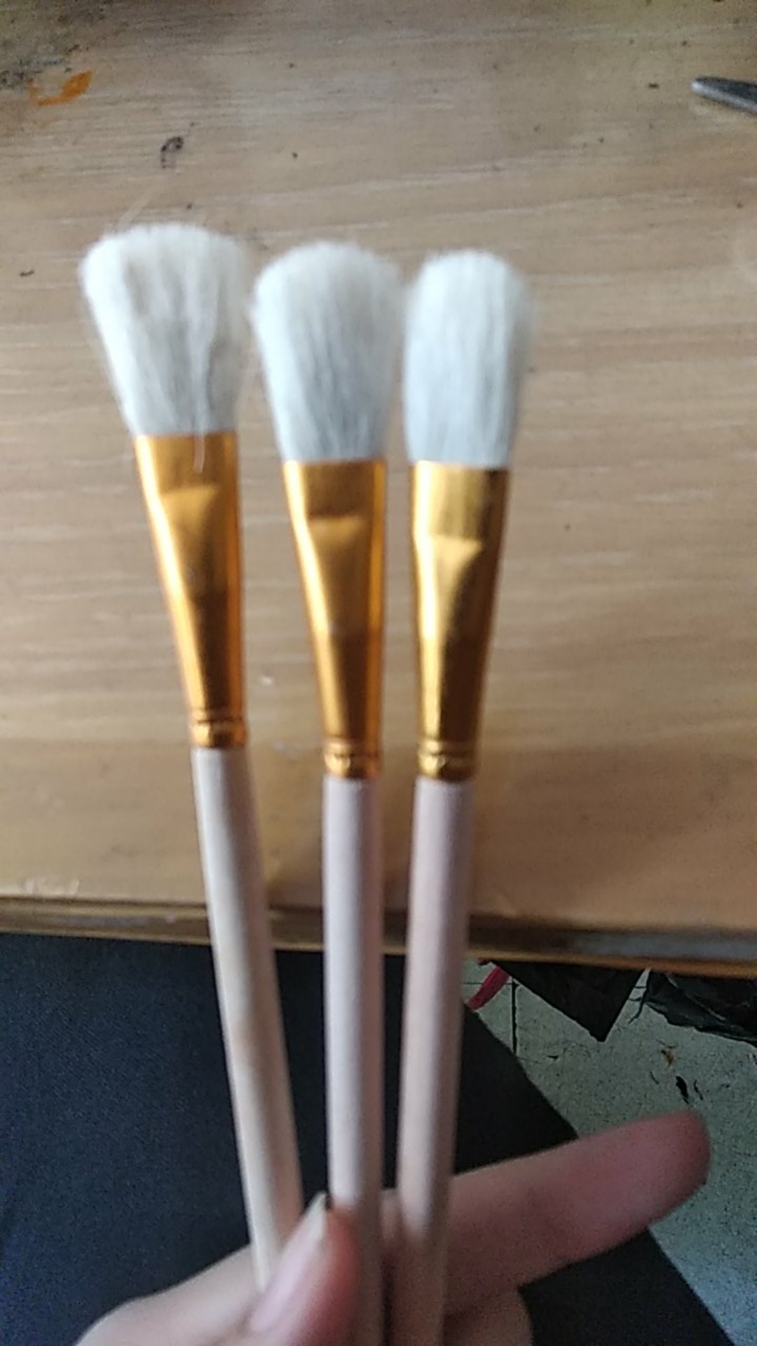 Kuas Kecil Pengoles Kuning Telur / Kuas Untuk Kue Nastar