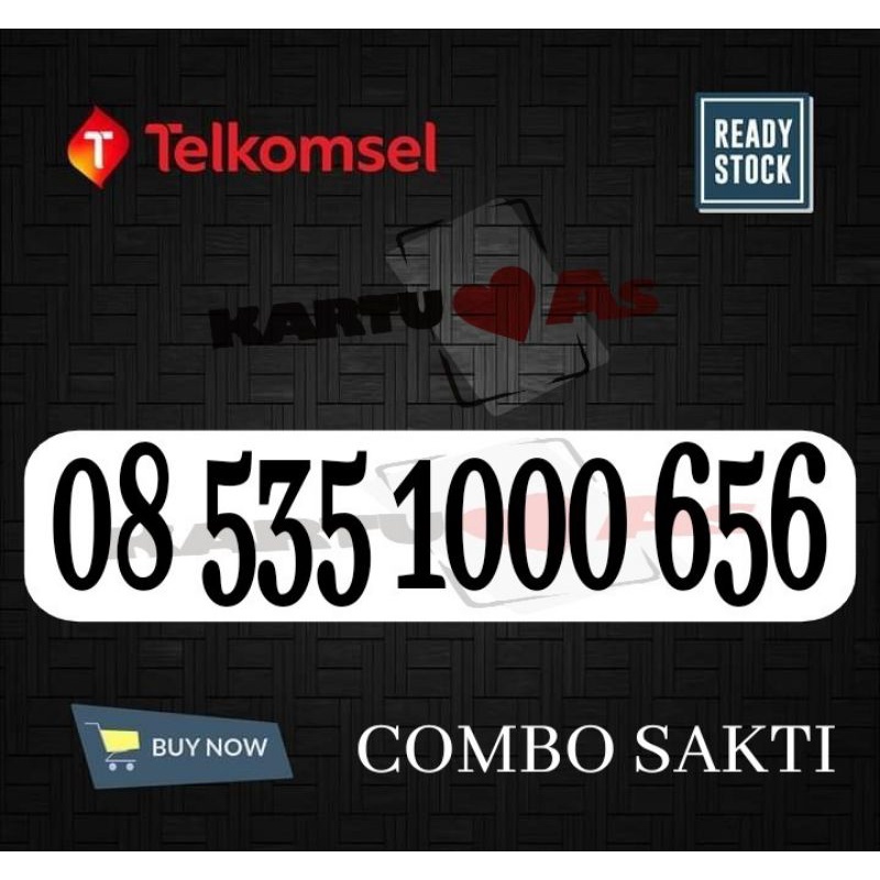 Kartu Perdana Nomor Cantik Telkomsel As lama seri ribuan COMBO SAKTI
