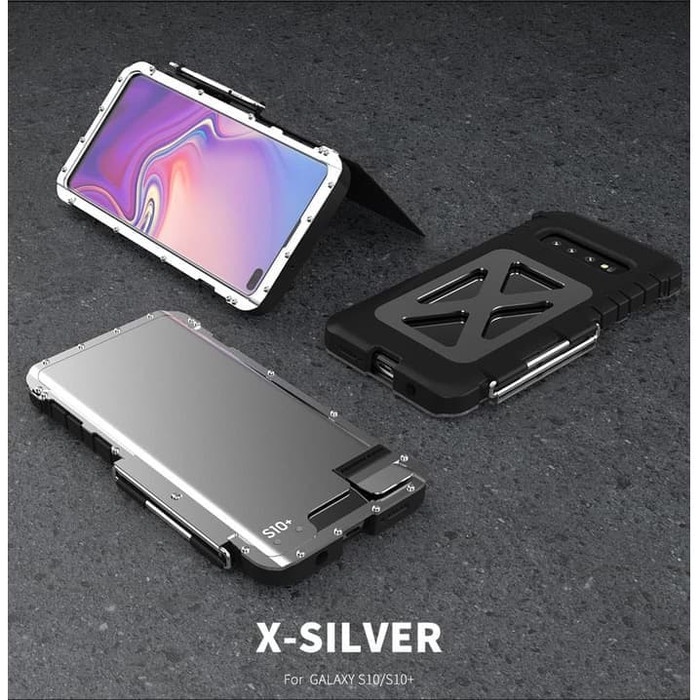 SAMSUNG GALAXY S10+ ARMOR KING BUMPER ALUMINIUM CASE COVER S10 PLUS