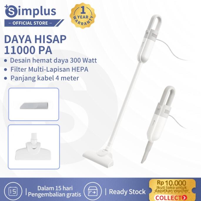 Simplus Vacuum Cleaner Kabel Genggam Perlengkapan Rumah Tangga Daya