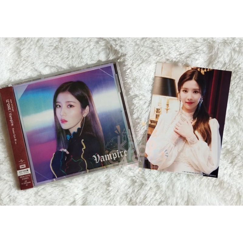 [READY UNSEALED] IZONE IZ*ONE Eunbi Vampire japan album + photoset