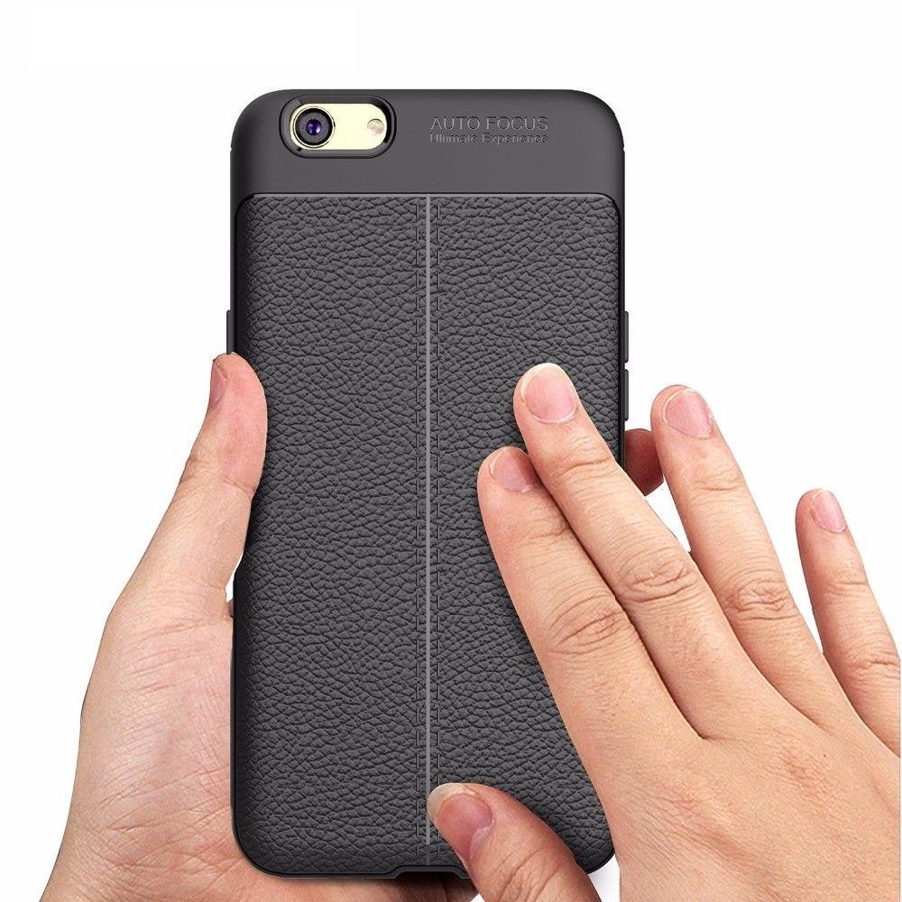 Leather case OPPO F1S / A59 AUTOFOCUS OPPO F1s selfie expert AUTO FOCUS SOFT CASING HP Kulit Jeruk