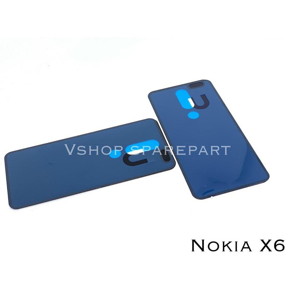 Backdoor Back door Back Casing Tutup Baterai Nokia 6.1 Plus X6 TA1116