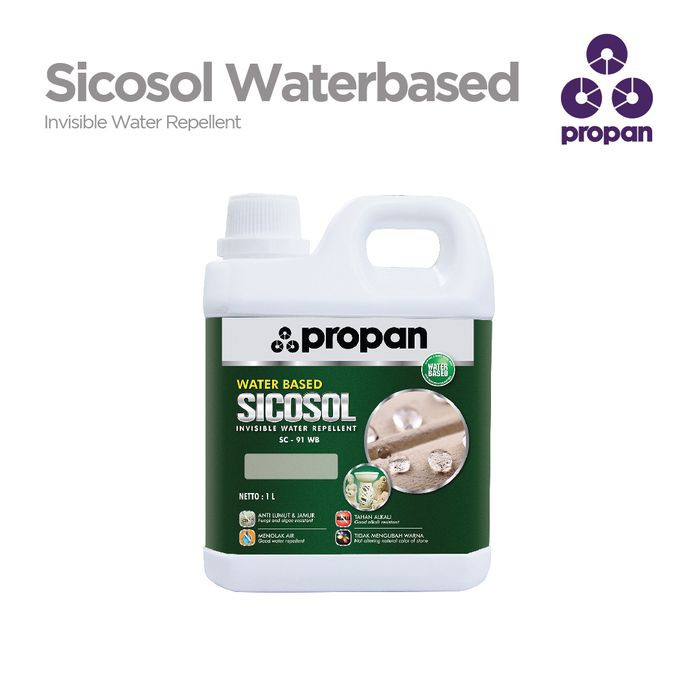 FINISHING COATING CAT BATU ALAM PROPAN SICOSOL WATERBASED NATURAL LOOK