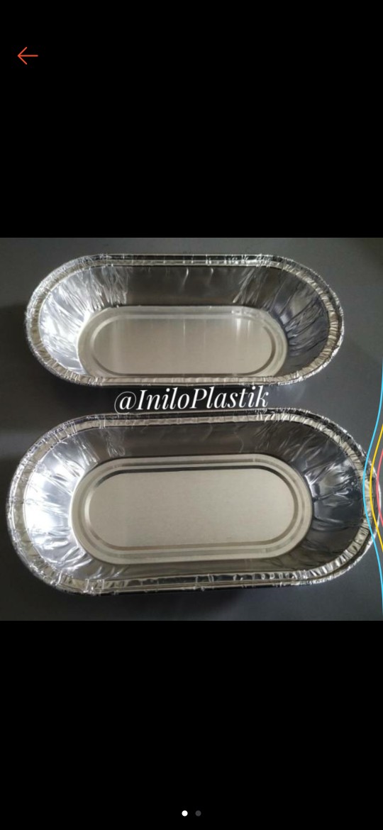 @25pcs Alumunium Foil Tray Ox-6005 / Aluminium Ox 6005