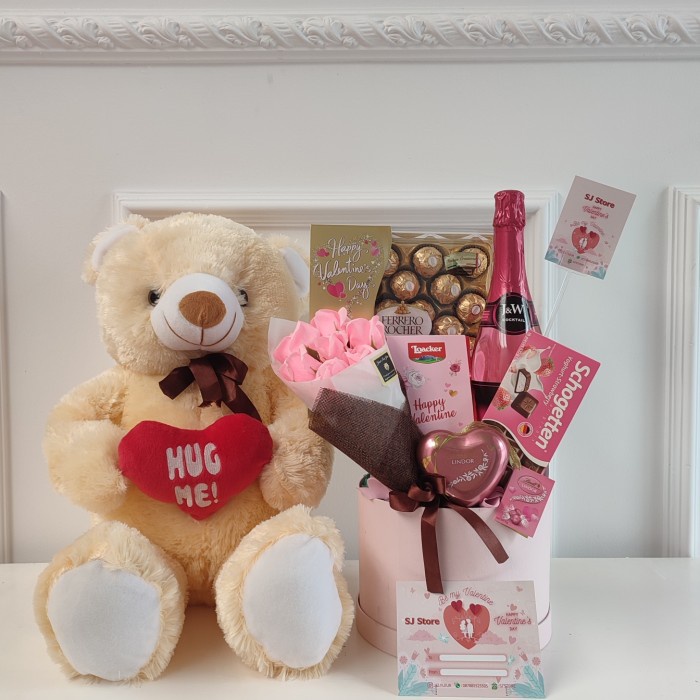 

Paket box hampers bunga valentine anniversary ulang tahun wisuda 20 - Pket hampers