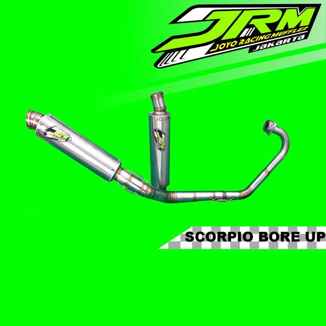 Knalpot JRM Scorpio BoreUp