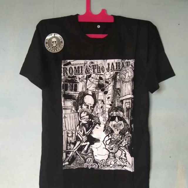 Kaos Band Punk Romi & The Jahat