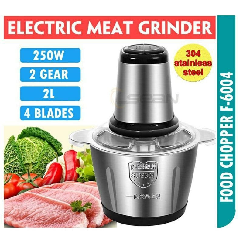 Blender Daging Stainless 4 mata pisau