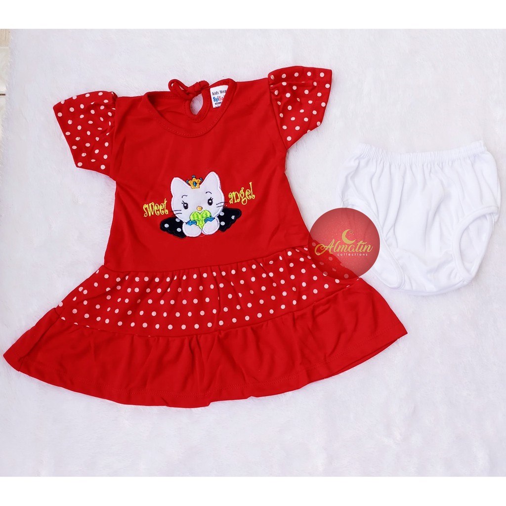 Baju Bayi Newborn / Dress Bayi Baru Lahir / Setelan Baju Bayi