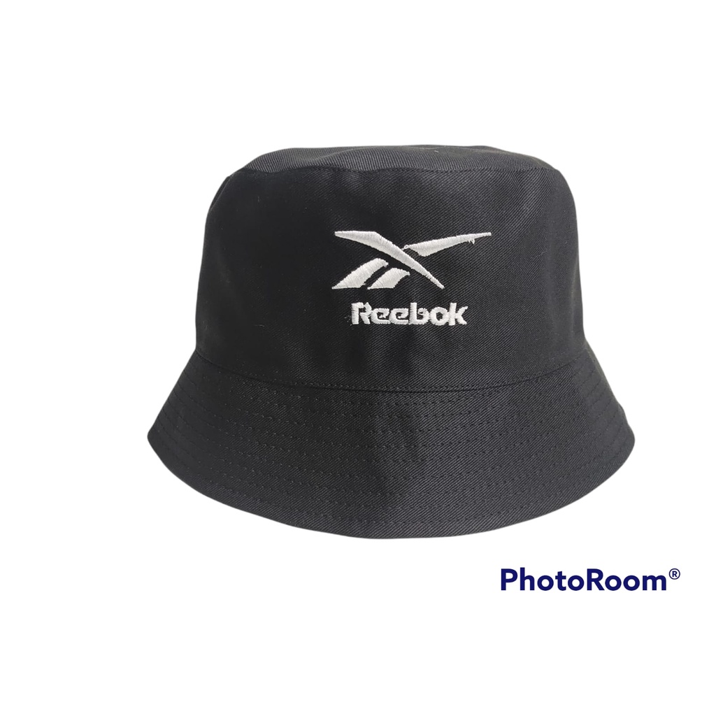 TOPI Bucket pria BordiR Motif REEBOK Keren dan Kekinian FASHION UNISEX