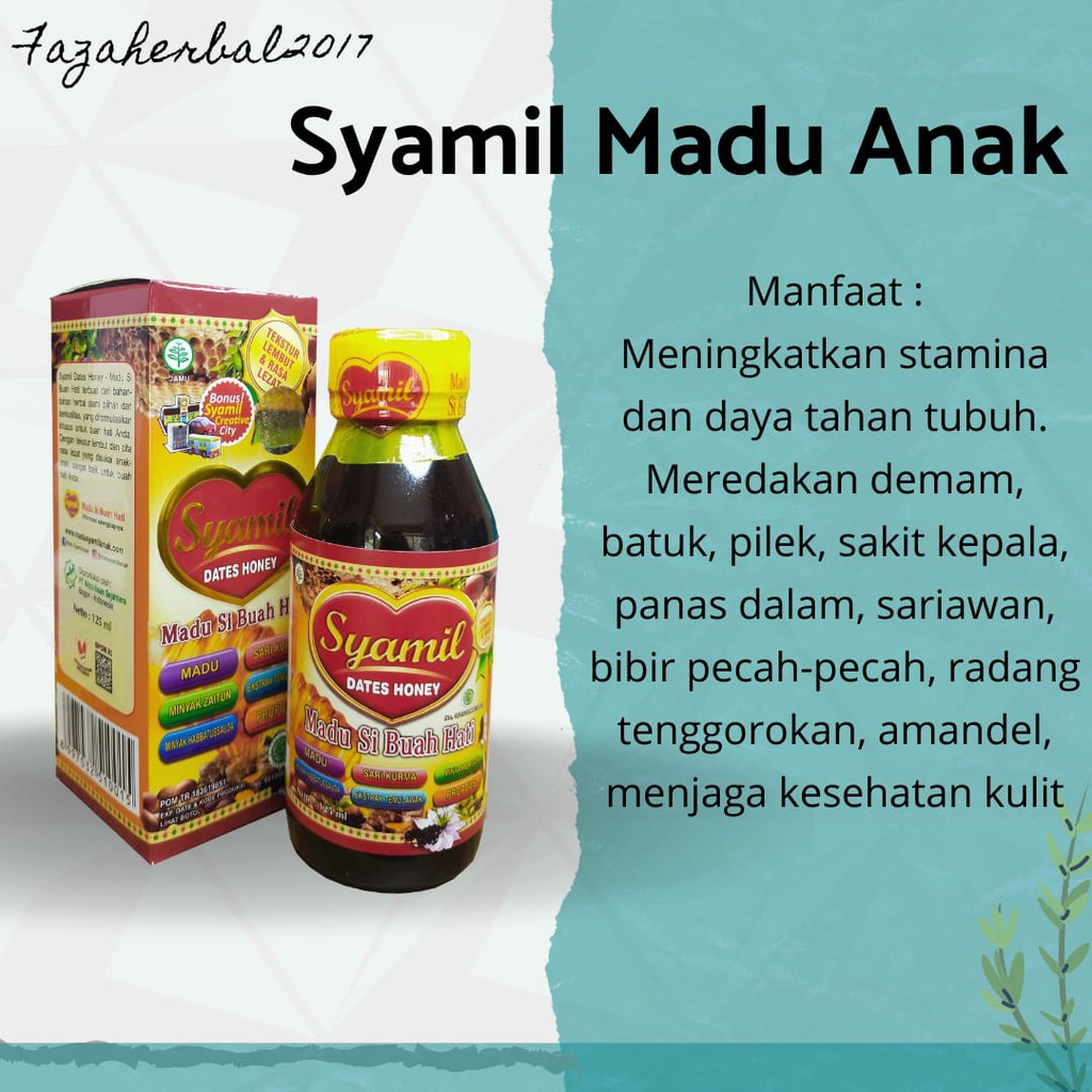 Madu Syamil Madu Anak