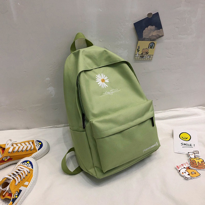 littlekiddoss Tas Ransel Kanvas Tas Sekolah Anak SD SMP SMA Tas Daisy Import Murah BA2214